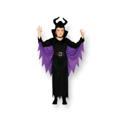 Picture of WICKED MALEFICENT COSTUME 3-4 YEARS